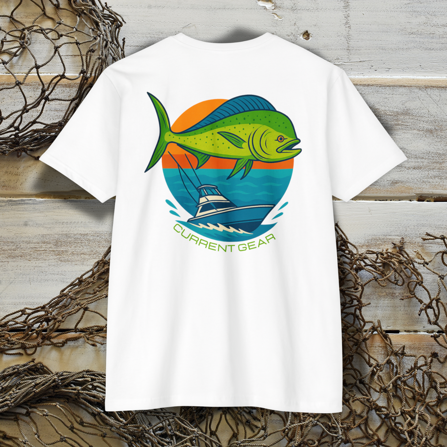 Men's Mahi Sportfishing Short Sleeve T-Shirt