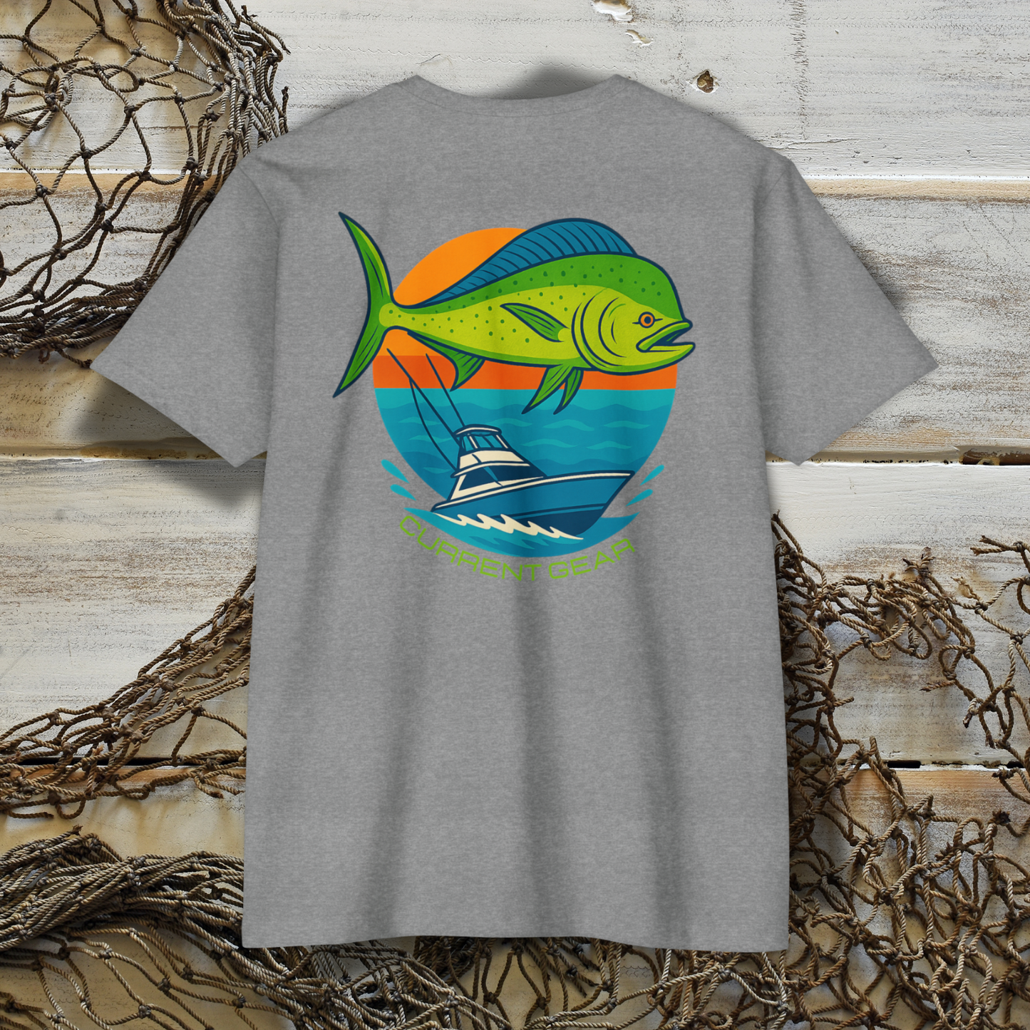 Men's Mahi Sportfishing Short Sleeve T-Shirt