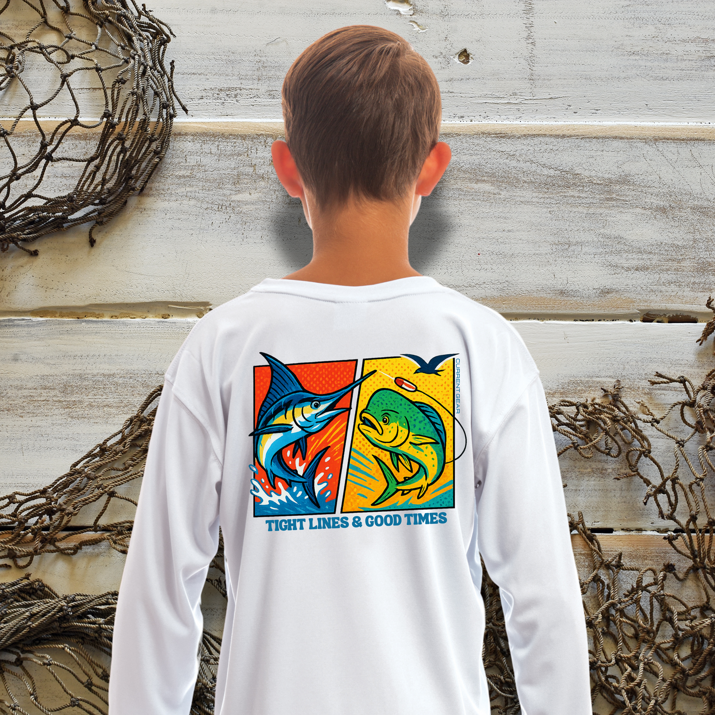 Kids Tight Lines & Good Times Performance Shirt