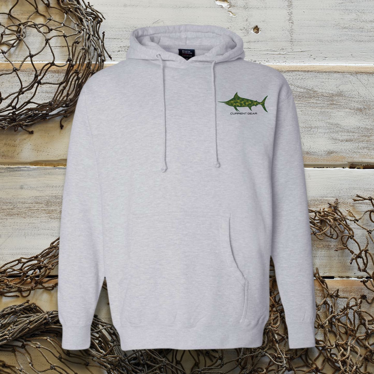 Men's Bottom View Hoodie
