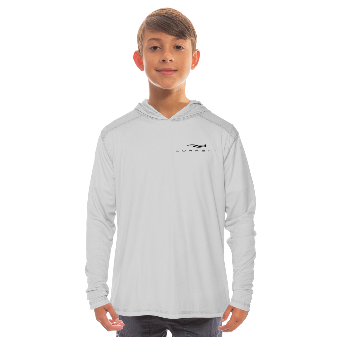 Kids Tarpon Club UPF 50 Hooded Performance Shirt