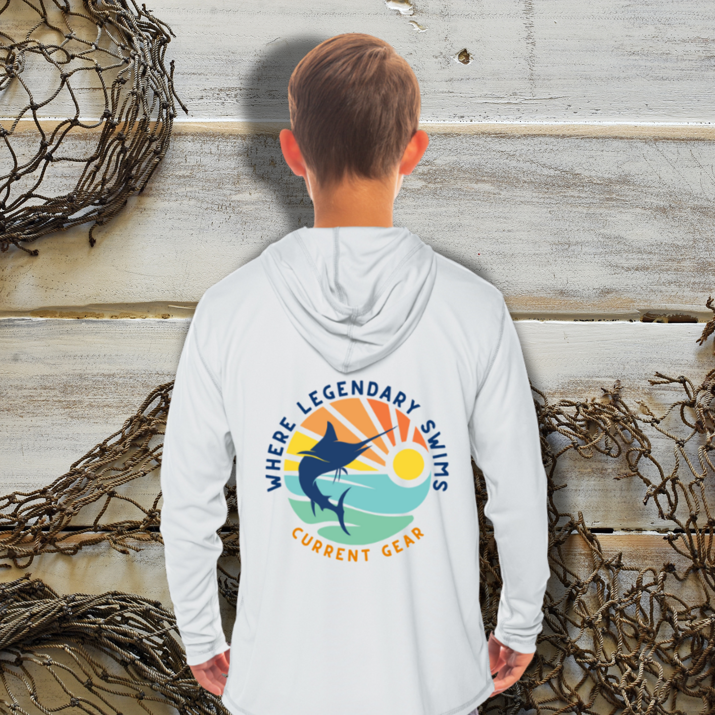 Kids Legendary Swims UPF Performance Shirt