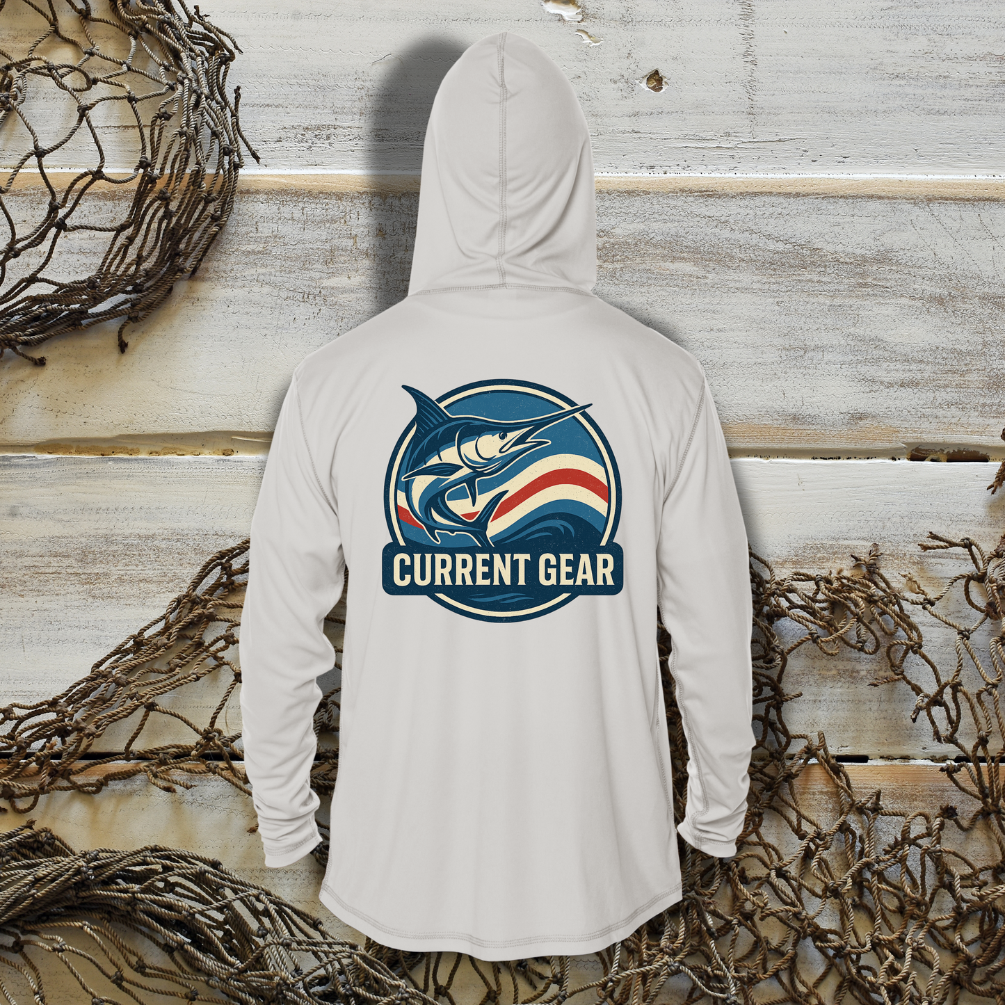 Men's Marlin Wave UPF Performance Shirt
