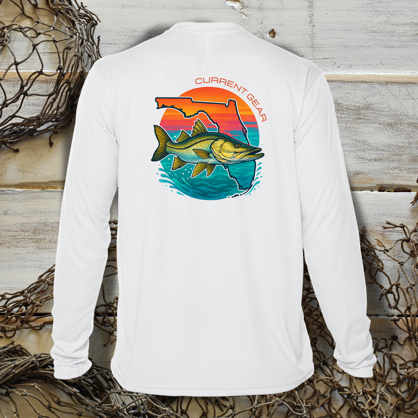 Men's Snook Sunrise UPF 50 Performance Shirt