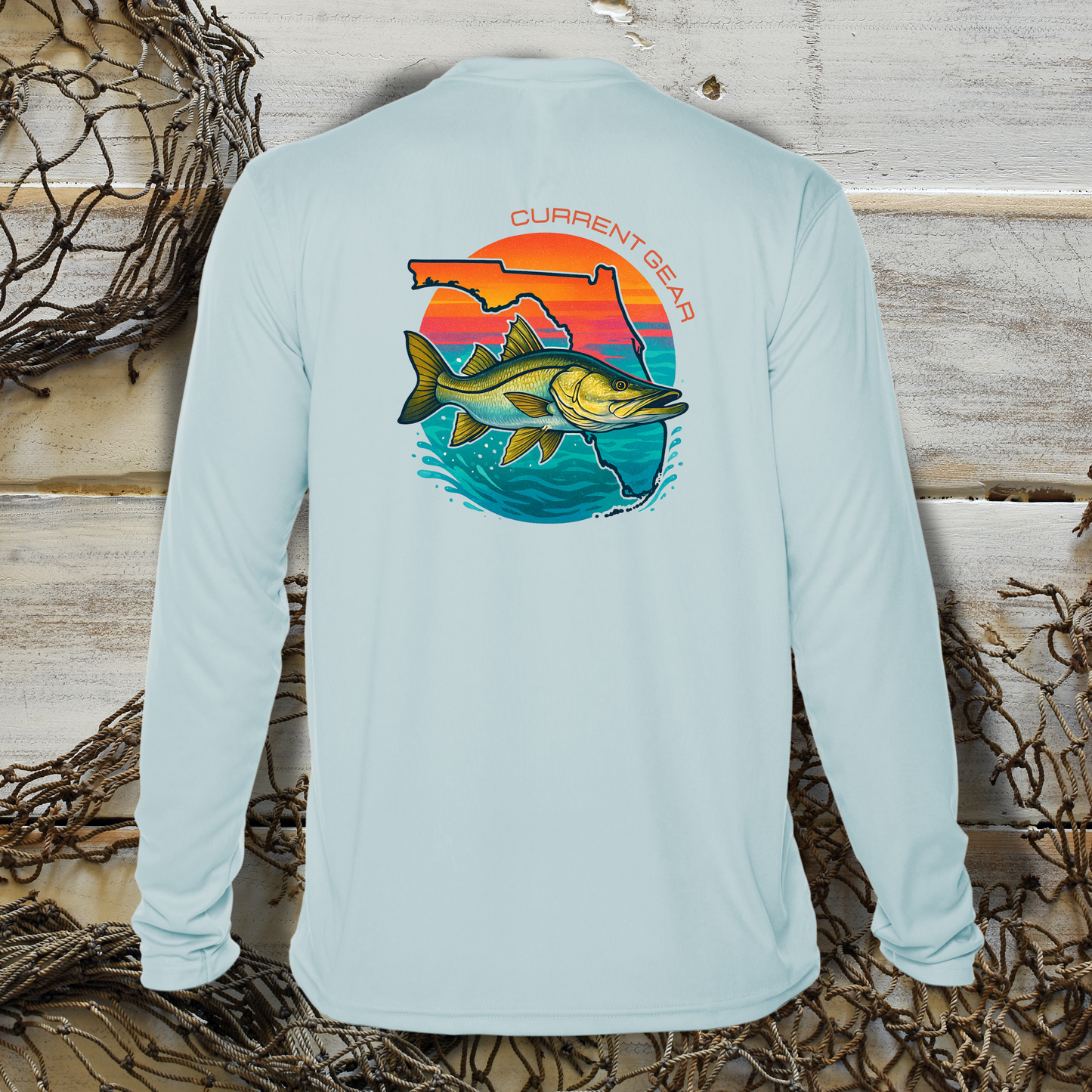 Men's Snook Sunrise UPF 50 Performance Shirt