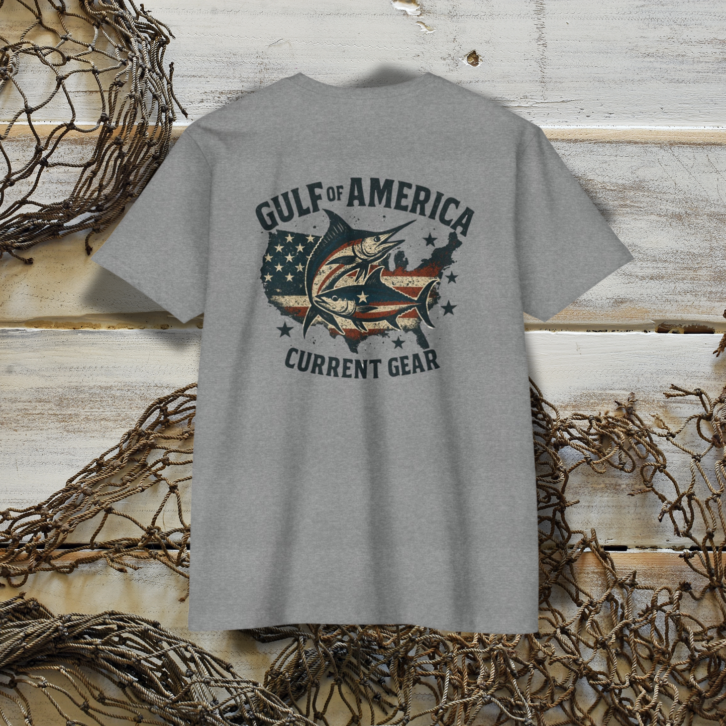 Men's Gulf of America Flag Short Sleeve T-Shirt