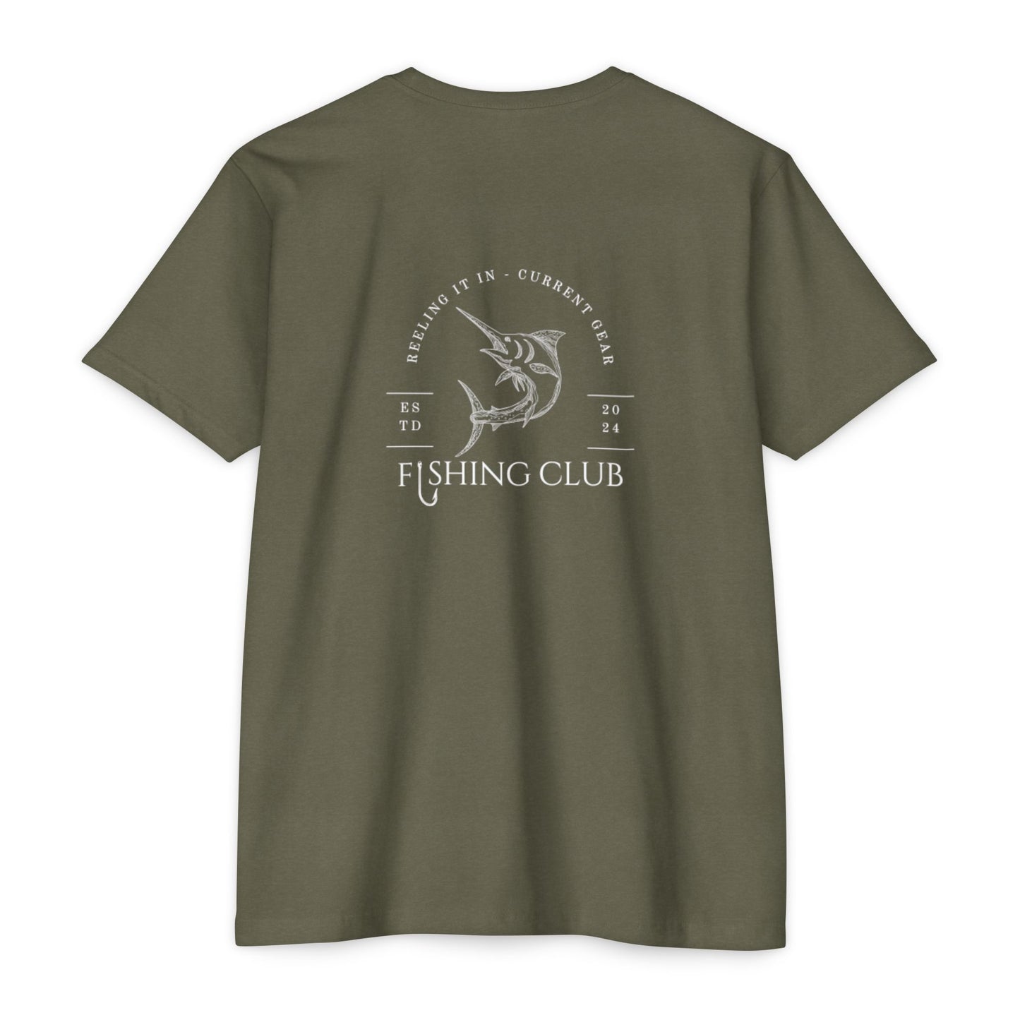 Men's Vintage Marlin Fishing Club Short Sleeve T-Shirt