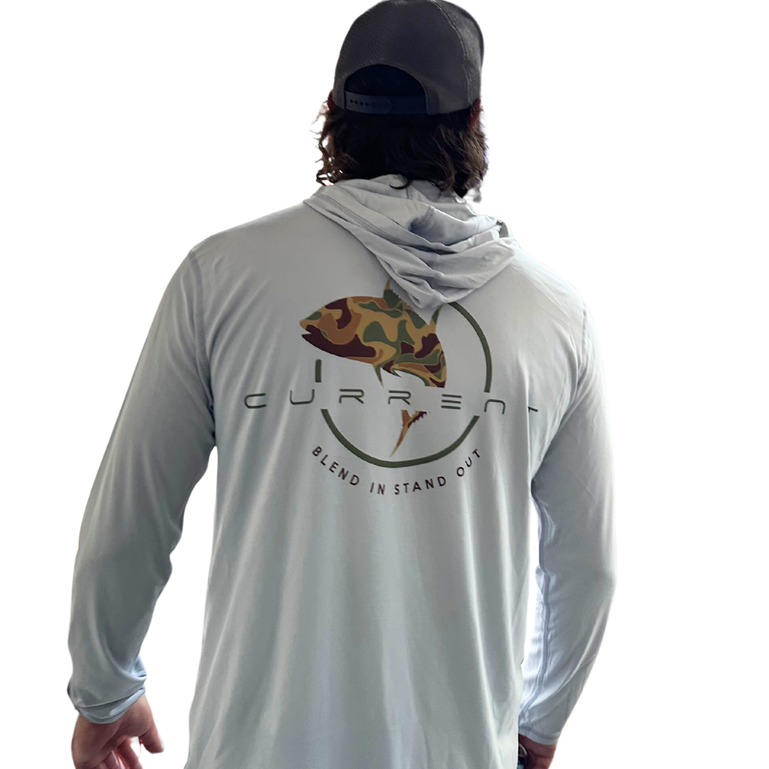 Men's Camo Tuna UPF 50 Performance Shirt