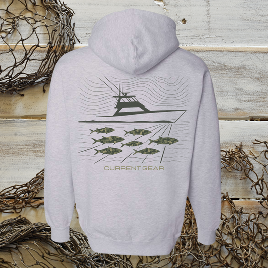 Men's Bottom View Hoodie