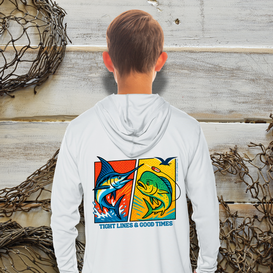Kids Tight Lines & Good Times Performance Shirt