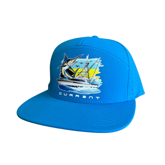 Bahamian Current 7 Panel Hat