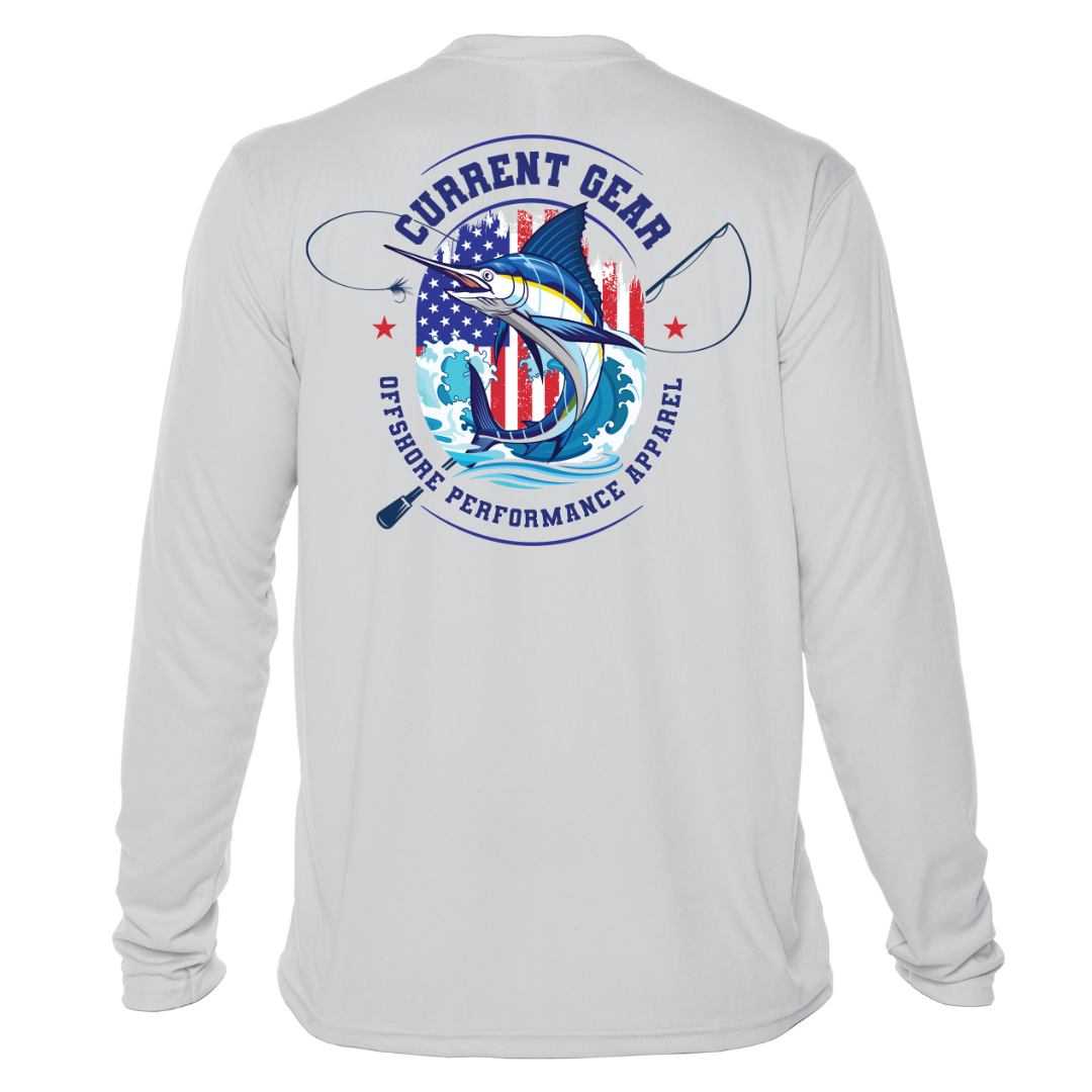 Men's American Marlin UPF 50 Performance Shirt