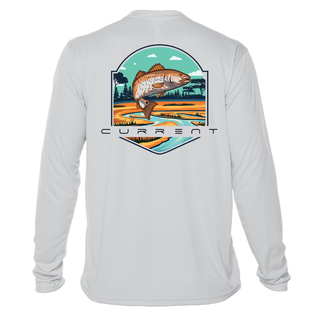 Men's Red Drum UPF 50 Performance Shirt