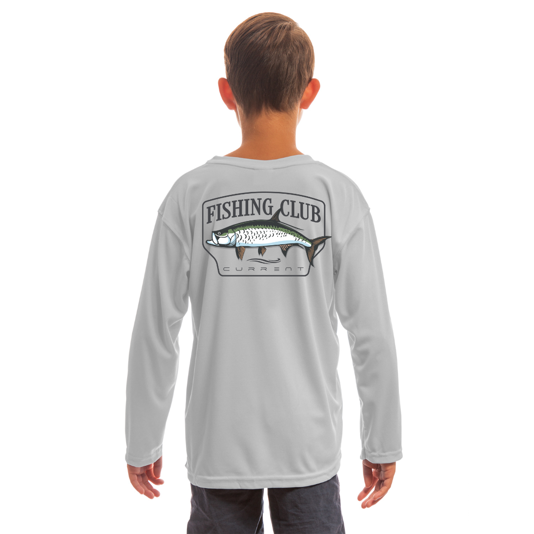 Kids Tarpon Club UPF 50 Hooded Performance Shirt