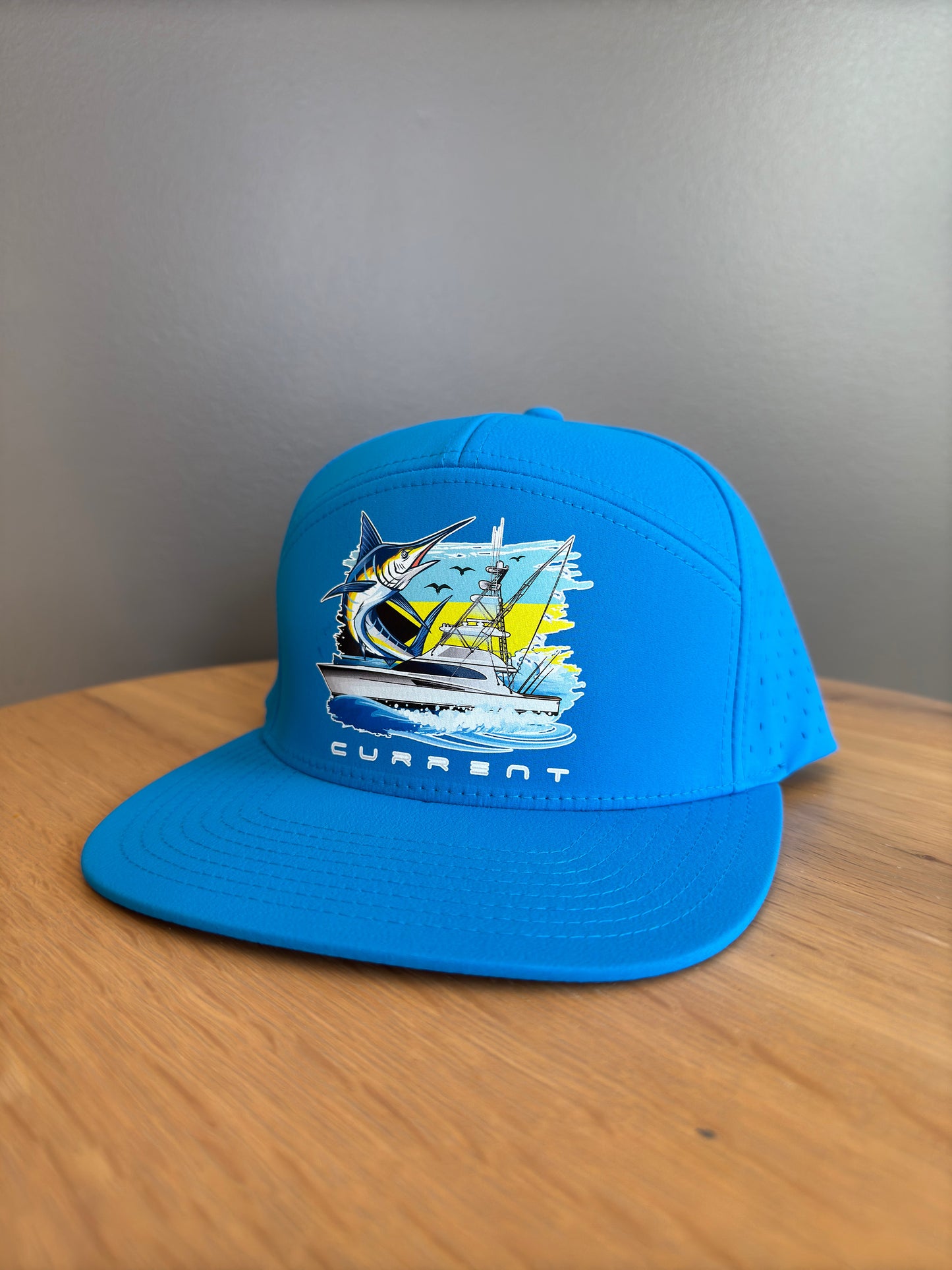 Bahamian Current 7 Panel Hat