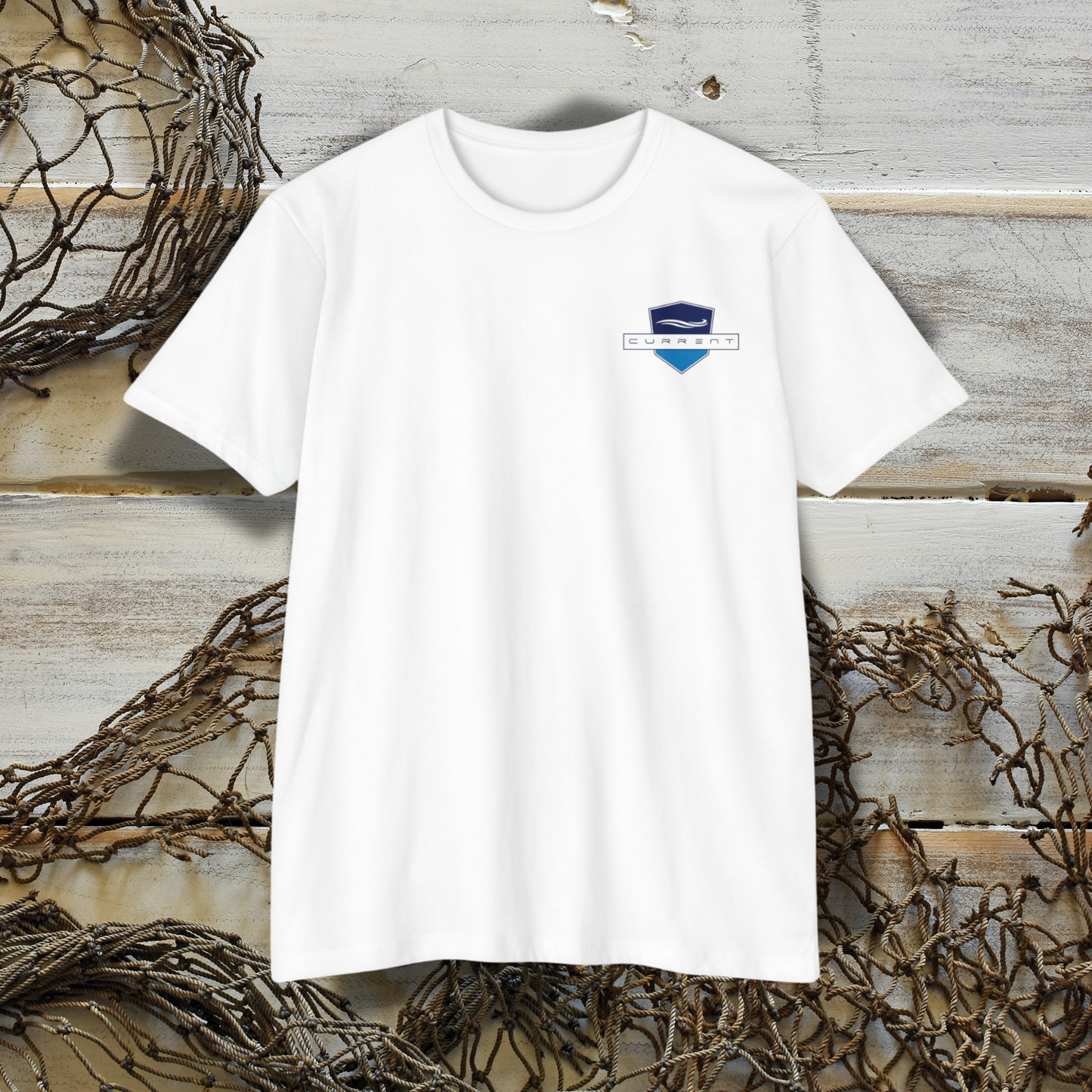 Men's Camo Blue Marlin Short Sleeve T-Shirt