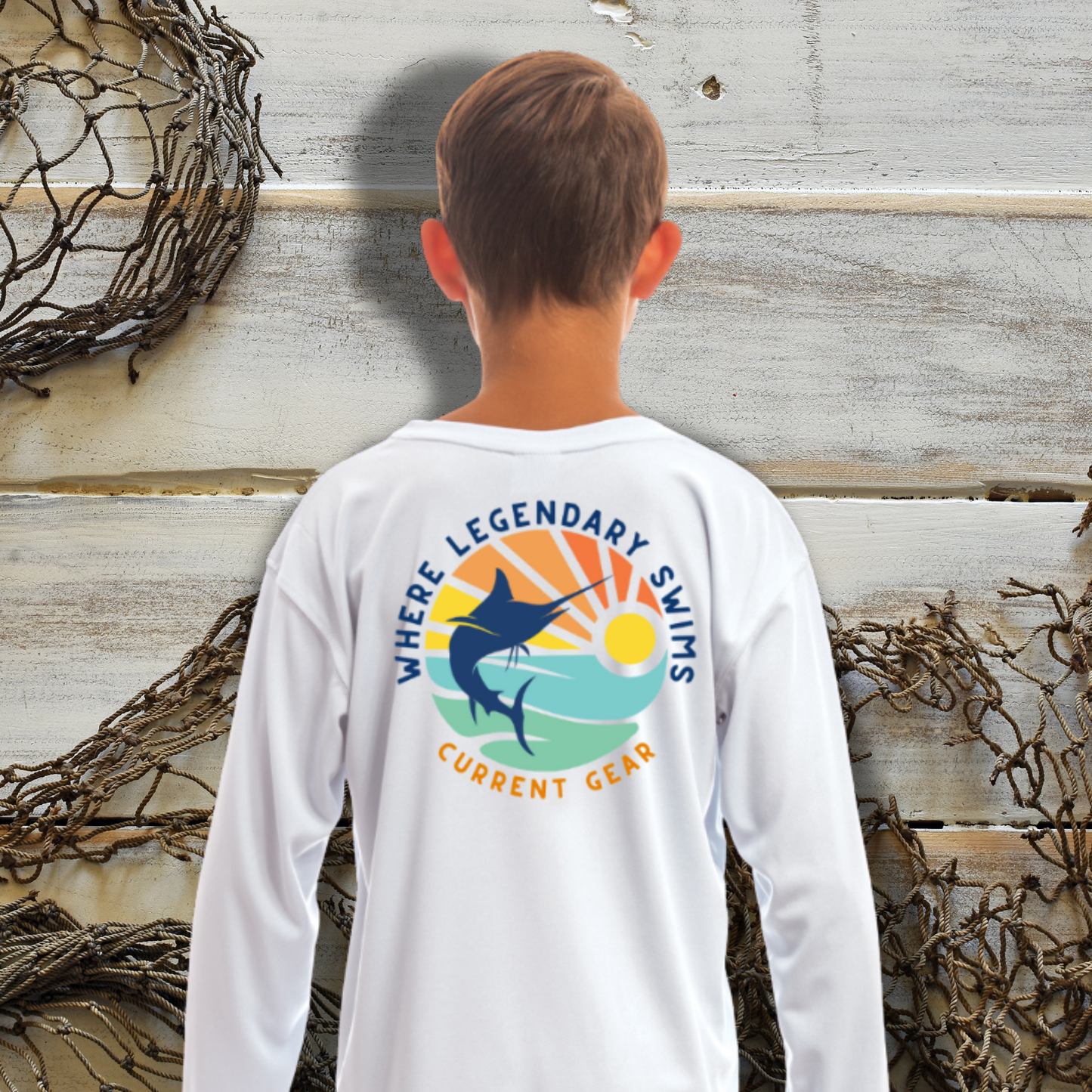 Kids Legendary Swims UPF Performance Shirt
