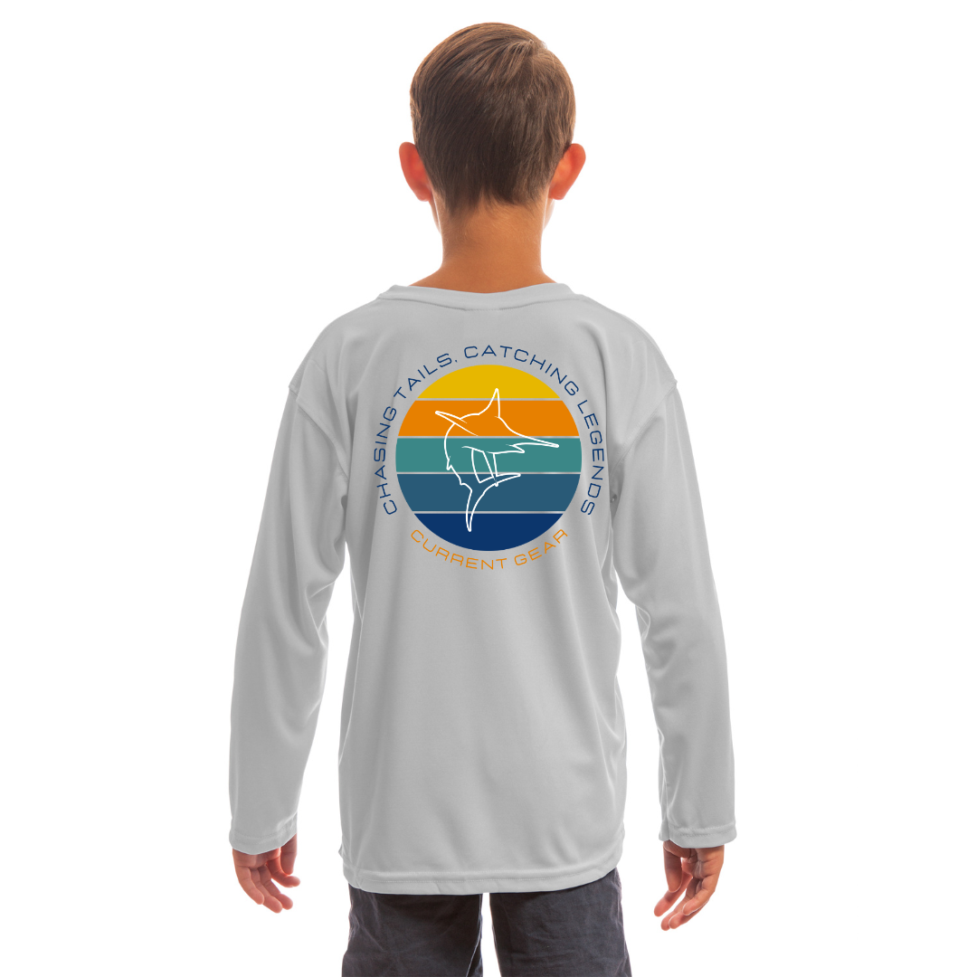 Kids Chasing Tails UPF 50 Hooded Performance Shirt