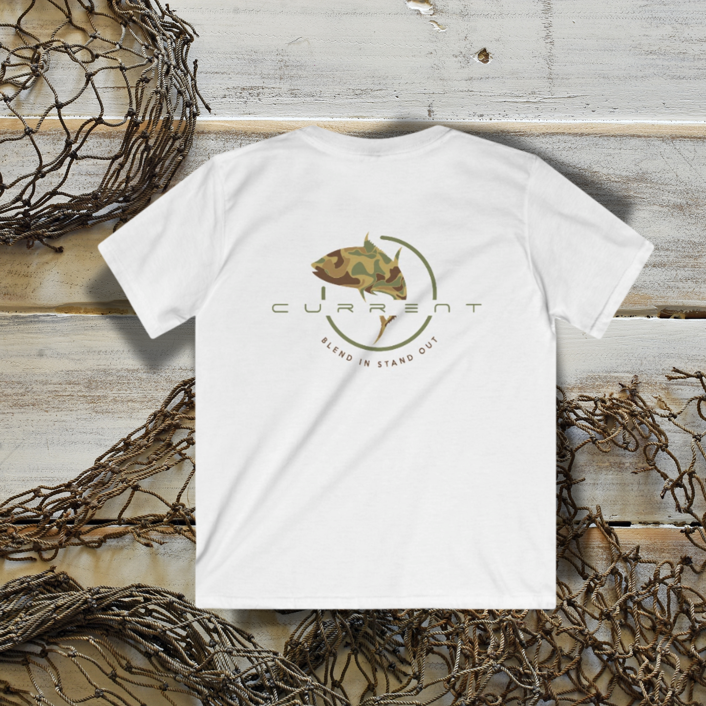 Kid's Camo Tuna Tee